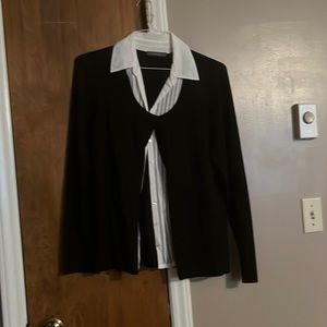 Blouse and Sweater Combo